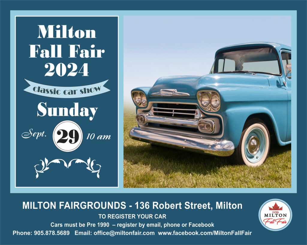 Milton Fall Fair Car Show